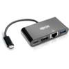 Tripp Lite U444-06N-HGUB-C Docking Station - for NotebookTablet PCDesktop PCSmartphone - 60 W - USB Type C - 2 x USB Ports - 2 x - U444-06N-HGUB-C