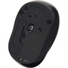 Verbatim Silent Wireless Blue LED Mouse - Graphite - Blue LED - Wireless - Radio Frequency - Graphite - 1 Pack - USB Type A - Scroll 99769