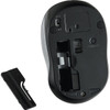 Verbatim Silent Wireless Blue LED Mouse - Graphite - Blue LED - Wireless - Radio Frequency - Graphite - 1 Pack - USB Type A - Scroll 99769