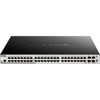 D-Link DGS-1510-52X Ethernet Switch - 48 Ports - Manageable - 2 Layer Supported - Modular - Twisted Pair Optical Fiber DGS-1510-52XMP