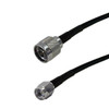 1ft RG174 N-Type Male to SMA Male Cable FN-RF0-0010-01