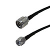10ft RG174 N-Type Male to SMA-RP Reverse Polarity Male Cable FN-RF0-0012-10