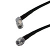 6ft LMR-195 SMA Male to SMA Right Angle Male Cable FN-RF1-1014-06