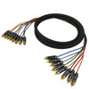 3ft Premium  RCA Male to RCA Male Analog 8-Channel Snake Cable FN-S8-RCA-RCA-03