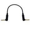 35ft Premium TS Mono Male to TS Mono Right Angle Male InstrumentGuitar Cable FN-TS1R-35