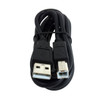 USB B Female to DB9 Male Serial Converter with 6ft USB A Male to USB B Male Cable FN-USB-SER-A