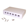 Surface Box 6 Port or 12 Port - White FN-SB-6P12P-WH