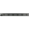 Tripp Lite Power Strip Rackmount Metal 120V 5-15R Right Angle 12 Outlet 1U - NEMA 5-15P - 12 NEMA 5-15R Hospital Grade - 457m RS1215-RA