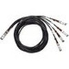 Axiom 100GBase QSFP to 4xSFP25G Passive Copper Splitter Cable 1-meter - 33 ft QSFPSFP Network Cable for Network Device Server - 1 QSFP-4SFP25G-CU1M-AX
