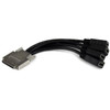 StarTechcom VHDCI to Quad HDMI Splitter Breakout Cable - VHDCI M to 4x HDMI F - 1 ft HDMIVHDCI AV Cable for AudioVideo Device VHDCI24HD