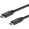 StarTechcom USB-C to USB-C Cable w 5A PD - MM - 05 m - USB 20 - USB-IF Certified - 16 ft Thunderbolt 3 Data Transfer Cable for - USB2C5C50CM