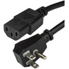 StarTechcom 6 ft Power Cord - Flat NEMA 5-15P to C13 - Computer Power Cord - C13 Power Cord - Power Supply Cord - AC Power Cord -   PXTF1016
