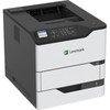 Lexmark MS820 MS821dn Laser Printer - Monochrome - 55 ppm Mono - 1200 x 1200 dpi Print - Automatic Duplex Print - 650 Sheets Input 50G0100