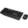 Logitech Wireless Combo MK345 - USB Wireless RF Keyboard - Black - USB Wireless RF Mouse - Optical - 1000 dpi - 3 Button - Scroll - - 920-006481