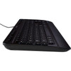 Verbatim Illuminated Wired Keyboard - Cable Connectivity - USB Type A Interface - Windows Mac OS Linux - Black 99789
