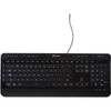 Verbatim Illuminated Wired Keyboard - Cable Connectivity - USB Type A Interface - Windows Mac OS Linux - Black 99789