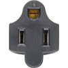 Tripp Lite NEMA 5-15R to C14 Power Cord Adapter - 10A 125V Black - 1 x IEC 60320 C14 Male 1 x NEMA 5-15R Female - 125 V AC  10 A P002-000