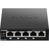 D-Link 5-Port Desktop Gigabit PoE Switch - 5 Ports - Manageable - 2 Layer Supported - Twisted Pair - Desktop DGS-1005P