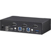 StarTechcom 2-Port DisplayPort KVM Switch - 4K 60Hz - DisplayPort 12 KVM Switch SV231DPU34K - TAA compliant DisplayPort KVM switch SV231DPU34K