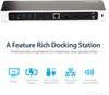 StarTechcom USB-C 4K Triple Monitor Laptop Docking Station with DisplayPort  HDMI - 100W PD - USB 31 Dock for Windows  MacBook Pro DK30CH2DEP