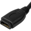 StarTechcom 6in High Speed HDMI Port Saver Cable with 4K 60Hz - Short HDMI 20 Male to Female Adapter Cable - Port Extender - 6 HDMI HD2MF6INL