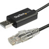 StarTechcom 6 ft  18 m Cisco USB Console Cable - USB to RJ45 Rollover Cable - Transfer rates up to 460Kbps - MM - Windowsreg - ICUSBROLLOVR