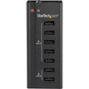 StarTechcom 7-Port USB Charging Station with 5 x 1A Ports and 2 x 2A Ports - 120 V AC 230 V AC Input - 12 V DC5 A Output ST7C51224