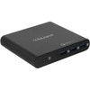 Aluratek Universal AC Adapter with Type-C and 3 Quick Charge 30 USB Ports - 120 V AC 230 V AC Input - 5 V DC2 A 9 V DC Output ANPA04F