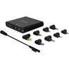 Aluratek Universal AC Adapter with Type-C and 3 Quick Charge 30 USB Ports - 120 V AC 230 V AC Input - 5 V DC2 A 9 V DC Output ANPA04F