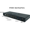 VisionTek Dual 4K USB Dock with Power Delivery - VT4500 - for NotebookTablet PCDesktop PC - 60 W - USB Type C - 6 x USB Ports - 4 x 901250