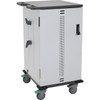 Ergotron YES Basic Charging Cart for Mini-laptops - 3 Shelf - Dual Handle - 2722 kg Capacity - 4 Casters - 4 10160 mm Caster Size YESBASGMPW4