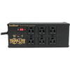 Tripp Lite Isobar Surge Protector Power Strip 6 Outlet 2 USB Charging Ports 10ft Cord - 6 x NEMA 5-15R 2 x USB - 1440 VA - 3840 J - V IBAR6ULTRAUSBB