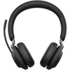 Jabra Evolve2 65 Headset - Stereo - USB Type A - Wireless - Bluetooth - Over-the-head - Binaural - Supra-aural - Beige 26599-999-998