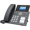 Grandstream GRP2604P IP Phone - Corded - Corded - Wall Mountable Desktop - 3 x Total Line - VoIP - Speakerphone - 2 x Network RJ-45 GRP2604P