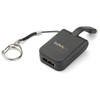 StarTechcom Compact USB C to DisplayPort 14 Adapter - 8K 60Hz DSC4K USB Type-C to DP Video Converter w Keychain Ring - TB3 - USB-C CDP2DPFC