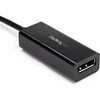 StarTechcom 8K USB C to DisplayPort Adapter - USB Type C to DP 14 Alt Mode Video Converter - 8K5K4K HBR3 USB C to DisplayPort - to CDP2DP14B