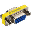 Axiom VGA Video Adapter - 1 x HD-15 Female VGA - 1 x HD-15 Female VGA - Blue Silver HD15VGAFFC-AX