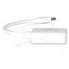 C2G 8in Mini DisplayPort Male to HDMI Female Adapter Converter - White - 8 HDMIMini DisplayPort AV Cable for AudioVideo Device - 54314