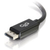 C2G 10ft DisplayPort Cable with Latches 8K UHD MM - Black - 10 ft DisplayPort AV Cable for Notebook Monitor AudioVideo Device - 54402