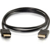 C2G 6ft Flexible High Speed HDMI Cable with Low Profile Connectors - 4K 60Hz - 6 ft HDMI AV Cable for AudioVideo Device Home HDTV - 41364