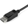StarTechcom 6ft 2m HDMI to DisplayPort Cable 4K 30Hz - Active HDMI 14 to DP 12 Adapter Cable with Audio - USB Powered Video - 14 HD2DPMM6