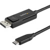 StarTechcom 6ft 2m USB C to DisplayPort 12 Cable 4K 60Hz - Reversible DP to USB-C  USB-C to DP Video Adapter Monitor Cable - USB CDP2DP2MBD