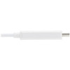 Tripp Lite U444-003-HWE USB-C to HDMI Adapter Cable MM White 3 ft - 3 ft HDMIUSB-C AV Cable for AudioVideo Device Monitor - U444-003-HWE