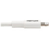 Tripp Lite USB-C to Lightning Cable MM White 3 ft 09 m - 3 ft LightningUSB Data Transfer Cable for iPhone iPad iPod Wall M102-003-WH Tripp Lite USB-C to Lightning Cable MM White 3 ft 09 m - 3 ft LightningUSB Data Transfer Cable for iPhone iPad iPod Wall M102-003-WH