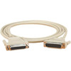 Black Box RS-232 Serial Extension Cable - 6 ft Serial Data Transfer Cable for Desktop Computer - First End 1 x DB-25 Male Serial - 1 BC00702