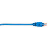 Black Box Connect Cat5e UTP Patch Network Cable - 7 ft Category 5e Network Cable for Network Device - First End 1 x RJ-45 Male - 1 x CAT5EPC-007-BL
