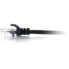C2G 25ft Cat6a Snagless Unshielded UTP Network Patch Cable - Black - 25 ft Category 6a Network Cable for Network Device Network - 1 00737