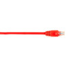 Black Box Connect Cat5e UTP Patch Network Cable - 2 ft Category 5e Network Cable for Network Device - First End 1 x RJ-45 Male - 1 x CAT5EPC-002-RD
