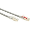 Black Box GigaBase 3 Cat5e FUTP Patch Network Cable - 6 ft Category 5e Network Cable for Patch Panel Wallplate Network Device - C5EPC70S-GY-06