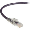 Black Box GigaTrue 3 Cat6 UTP Patch Network Cable - 10 ft Category 6 Network Cable for Patch Panel Wallplate Network Device - First C6PC70-VT-10